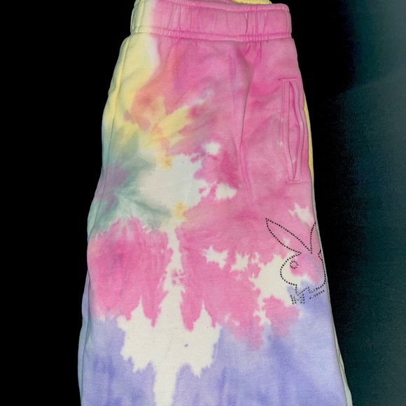 Women’s size small pastel Playboy sweatpants - Picture 1 of 4